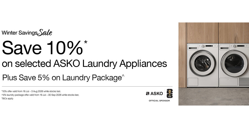Save 5% on ASKO Laundry Packages