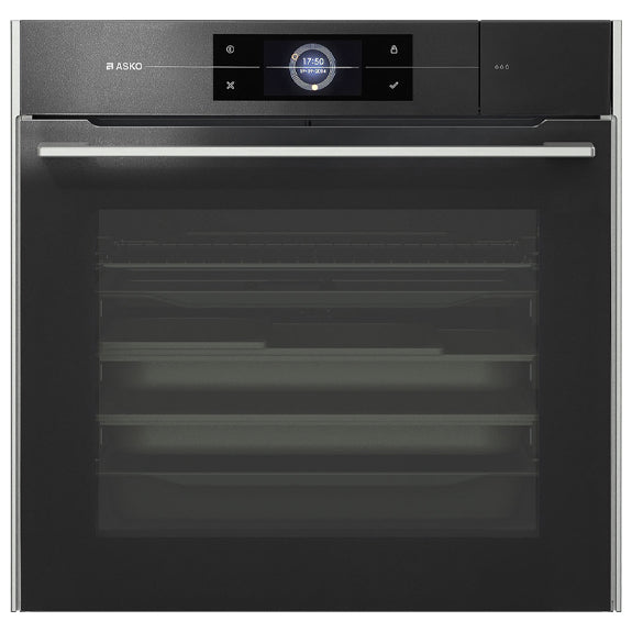 ASKO Elements 60cm Pure Steam Oven - Black Pearl Glass