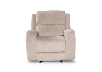 Asper Single Manual Recliner - Easton Latte