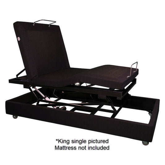 Avante Smartflex 3 Adjustable Bed Base Fabric Moonlight - Long Single