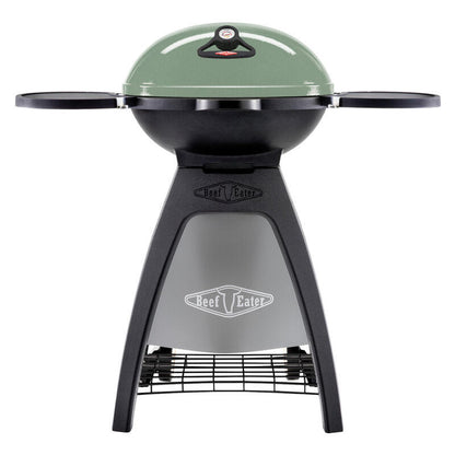 Bigg Bugg 2 Burner Benchtop BBQ with Trolley - Green