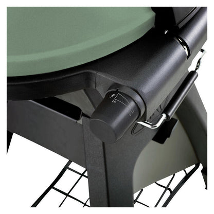 Bigg Bugg 2 Burner Benchtop BBQ with Trolley - Green