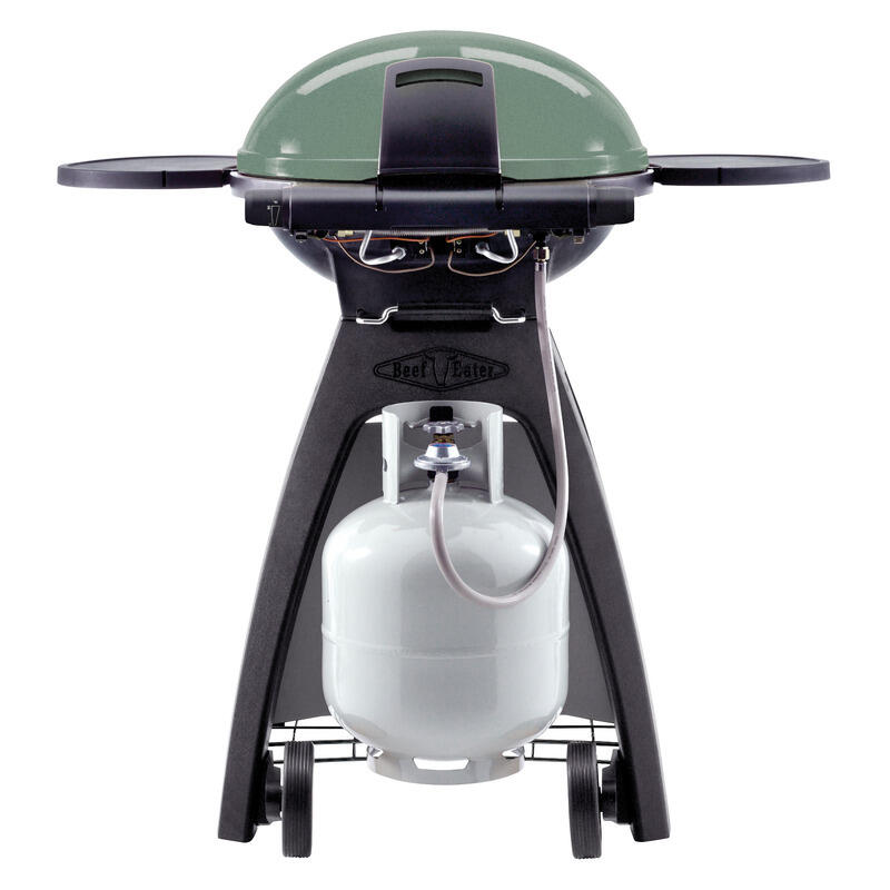 Bigg Bugg 2 Burner Benchtop BBQ with Trolley - Green