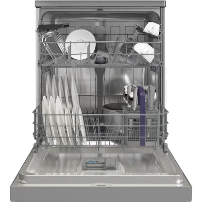 Beko 60cm Freestanding Dishwasher - Stainless Steel