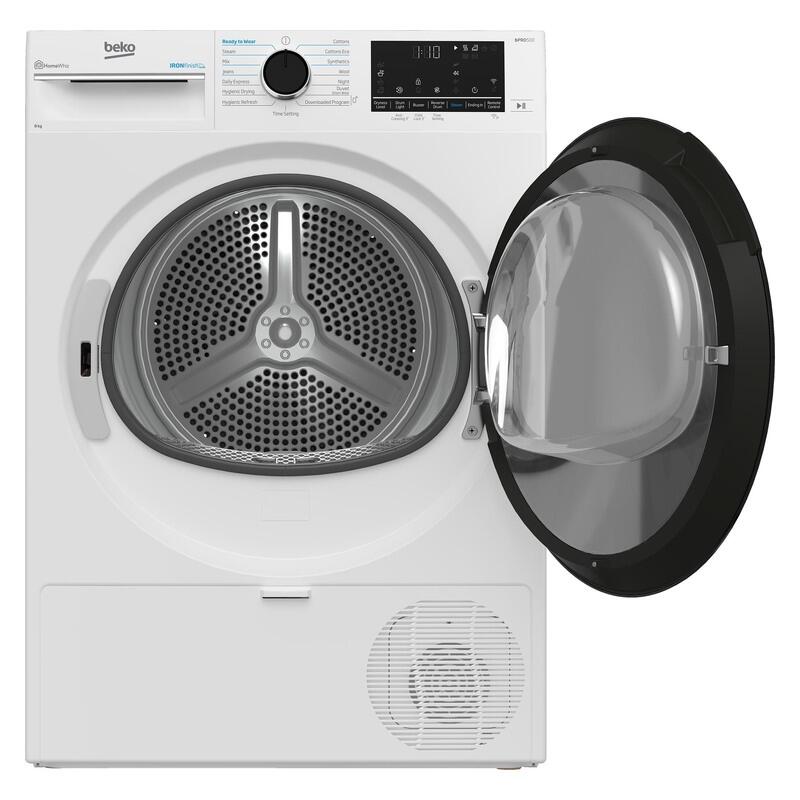 Beko 8kg Heat Pump Dryer with Steam & WiFi