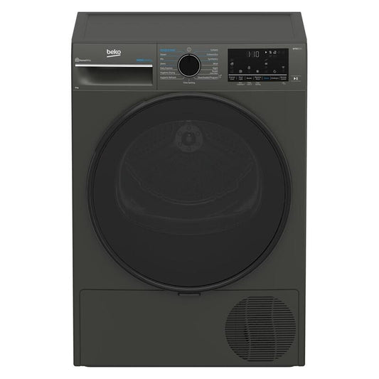 Beko 9kg Smart Heat Pump Dryer with Steam - Graphite
