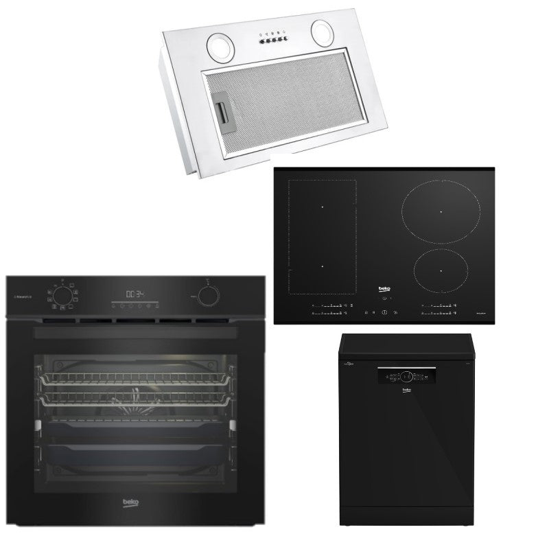 Beko Cooking Pack - Rangehood/Cooktop/Oven