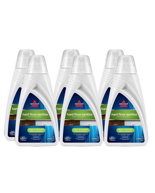 Bissell Hard Floor Sanitising Solution 2532 Six Pack