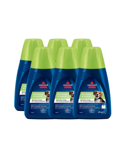 Bissell 74R7E Spot Clean Pet Stain & Odour (Six Pack)