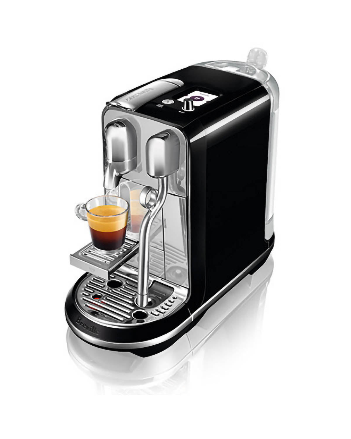 Breville Creatista Plus Nespresso Coffee Machine - Black Truffle