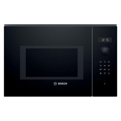 Bosch 25L Built- In Microwave with Grill - Black (Series 6)