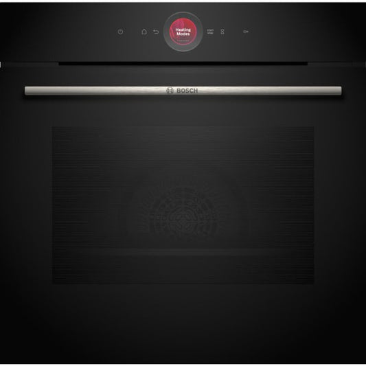 Bosch 60cm Pyrolytic Built-In Oven with 14 Functions - Black (Series 8)
