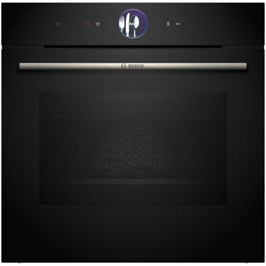 Bosch 60cm Pyrolytic Built-In Oven with 14 Functions - Black (Series 8)
