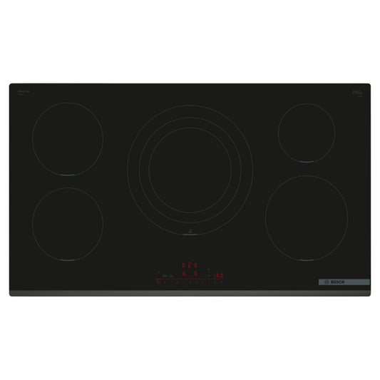 Bosch 90cm 5-Zone Induction Cooktop with Flex Zone - Black (Series 6)