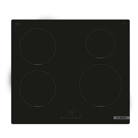 Bosch 60cm 4-Zone Induction Cooktop - Black Glass (Series 4)
