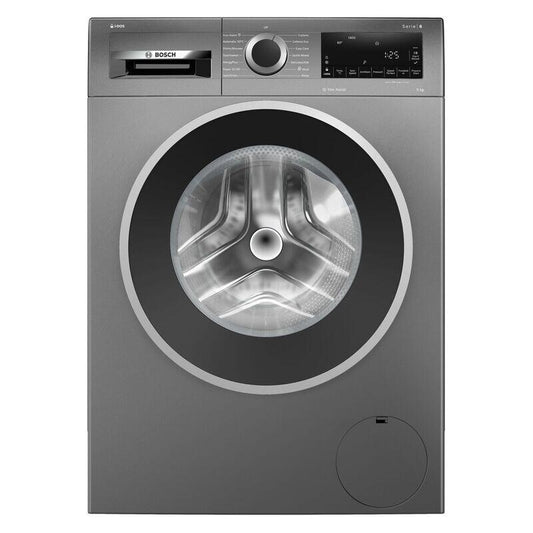 Bosch 9kg Front Load Washing Machine - Iron Grey (Series 6)