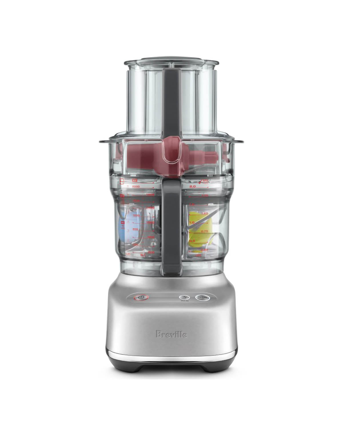 Breville The Paradice 9 Food Processor - Brushed Stainless Steel ...