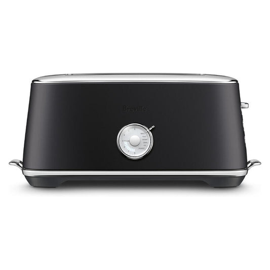 Breville The Toast Select Luxe 4 Slice Long Slot Toaster - Black Truffle