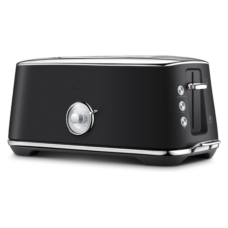 Breville The Toast Select Luxe 4 Slice Long Slot Toaster - Black Truffle