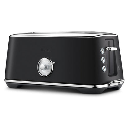 Breville The Toast Select Luxe 4 Slice Long Slot Toaster - Black Truffle