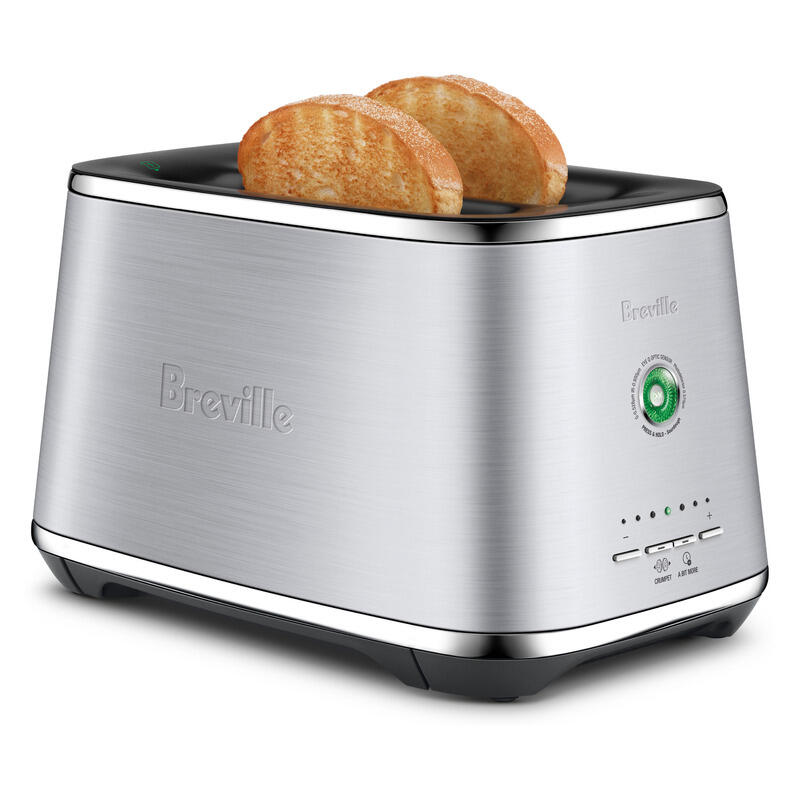 Breville The Eye Q 850 Auto 2-Slice Toaster - Brushed Stainless Steel ...