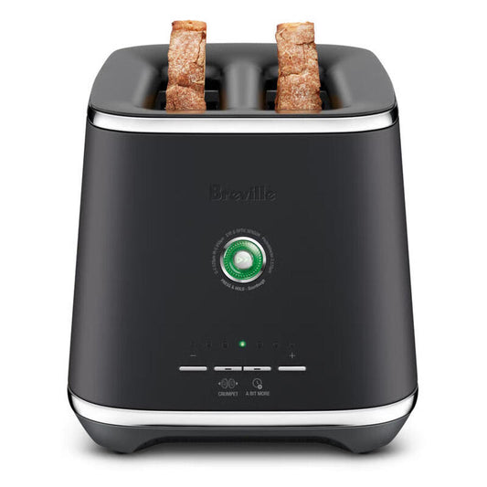 Breville The Eye Q 850 Auto 2-Slice Toaster - Black Truffle