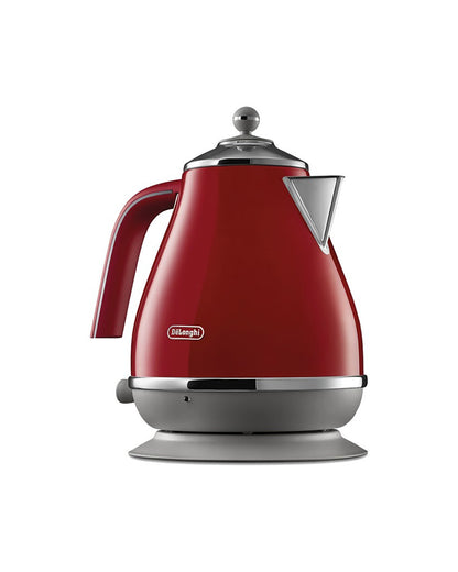 DeLonghi 1.7 Litre Icona Capitals Kettle - Tokyo Red