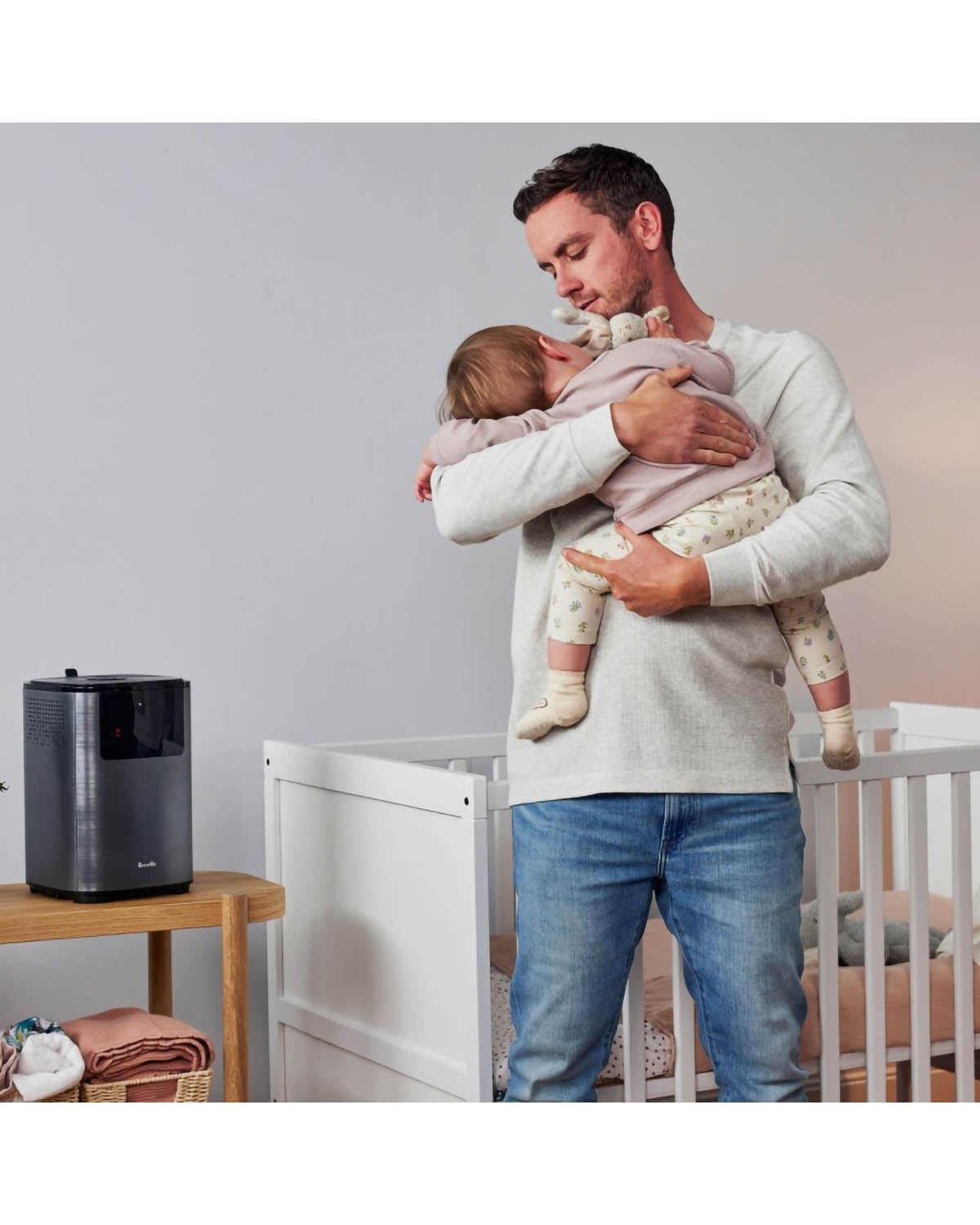Breville The Smart Mist Top Connect Humidifier - Graphite