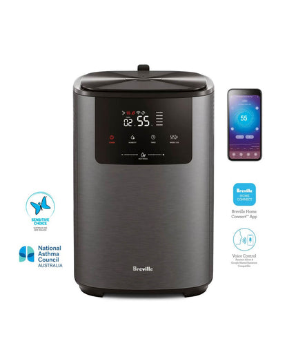 Breville The Smart Mist Top Connect Humidifier - Graphite