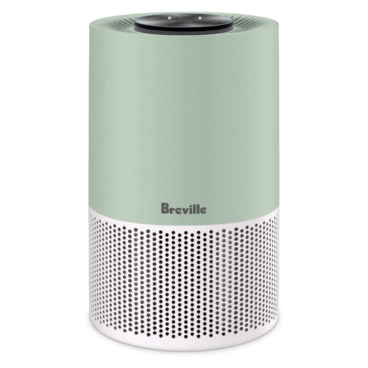 Breville The Smart Air Viral Protect Night Glow Purifier - Stainless Steel Grey