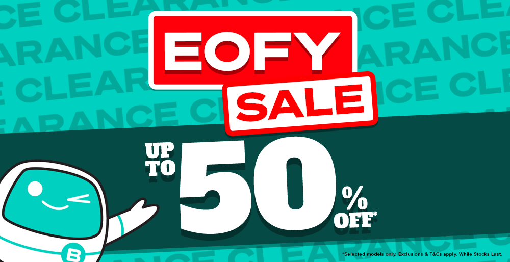 EOFY Sale - Up to 50% Off!
