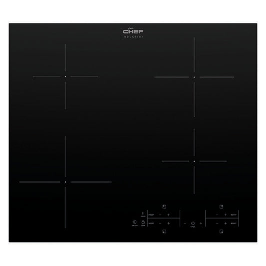 Chef 60cm 4 Zone PowerReady Induction Cooktop