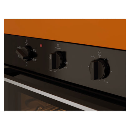 Chef 60cm 5 Function Oven with 10A Plug - Matte Black