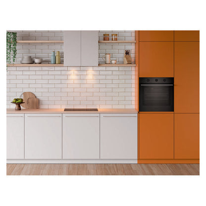 Chef 60cm 5 Function Oven with 10A Plug - Matte Black