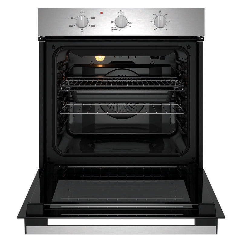 Chef 60cm 5 Function Oven with 10A Plug - Stainless Steel