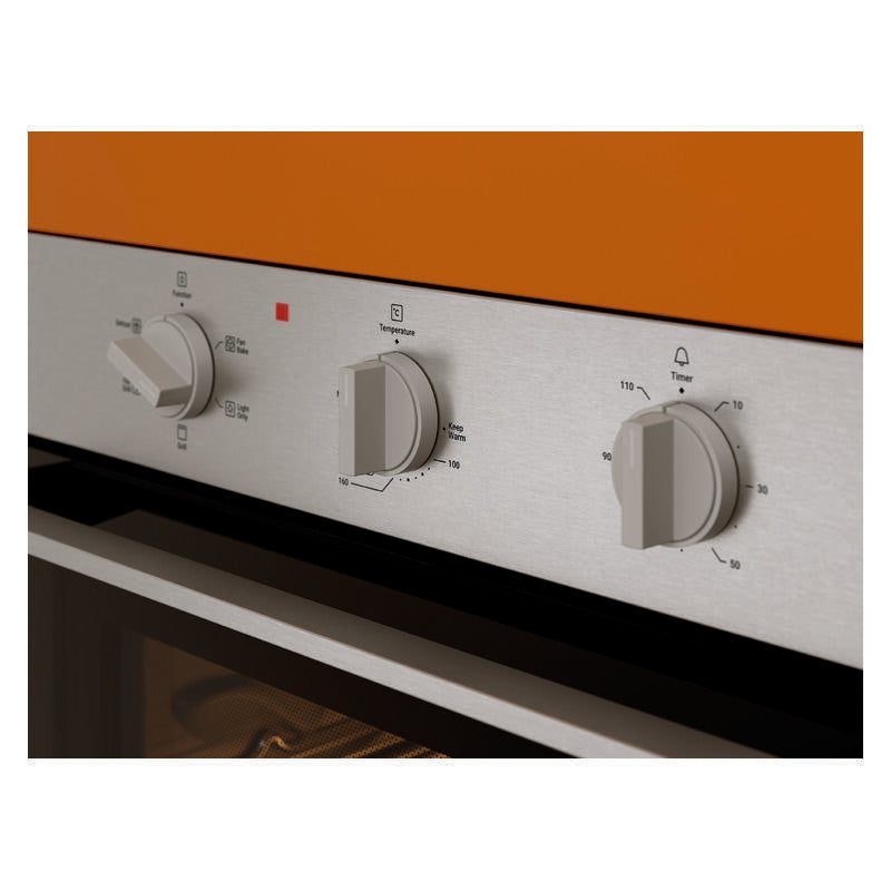 Chef 60cm 5 Function Oven with 10A Plug - Stainless Steel