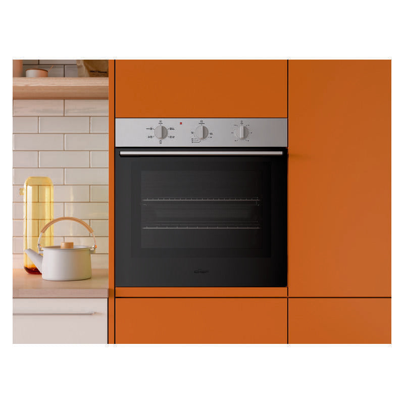 Chef 60cm 5 Function Oven with 10A Plug - Stainless Steel