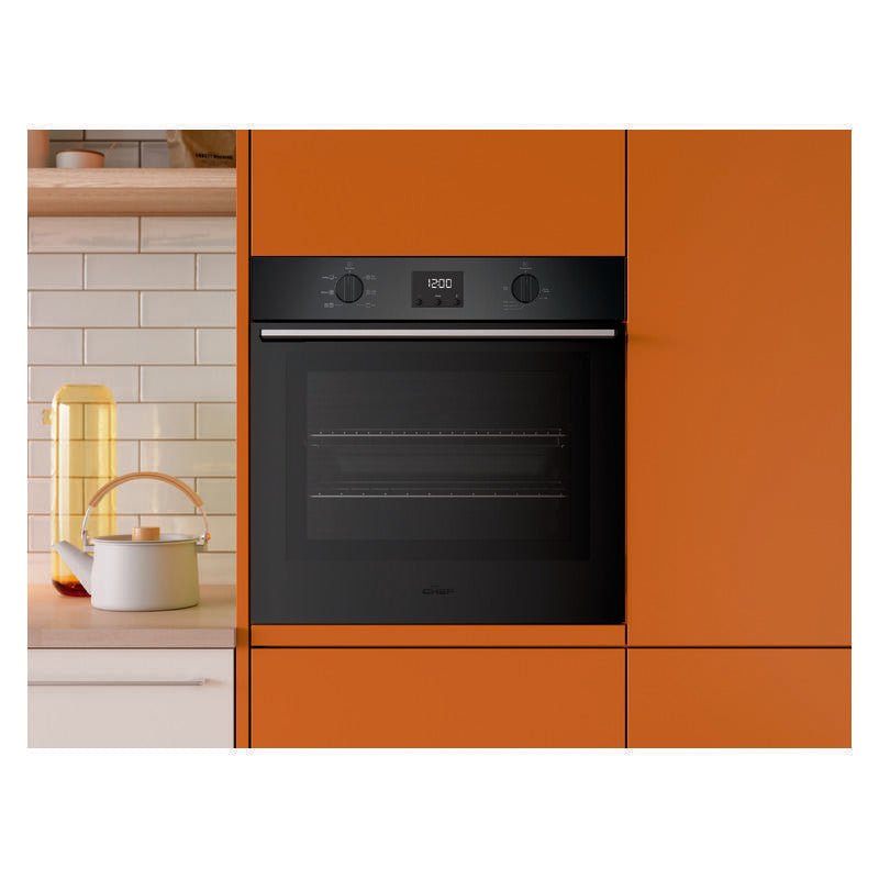 Chef 60cm 6 Function Oven with Airfry and 10A Plug - Matte Black
