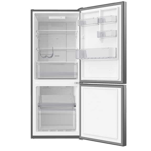 CHiQ 283L Bottom Mount Fridge Freezer -  Black