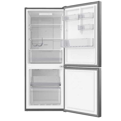 CHiQ 283L Bottom Mount Fridge Freezer -  Black