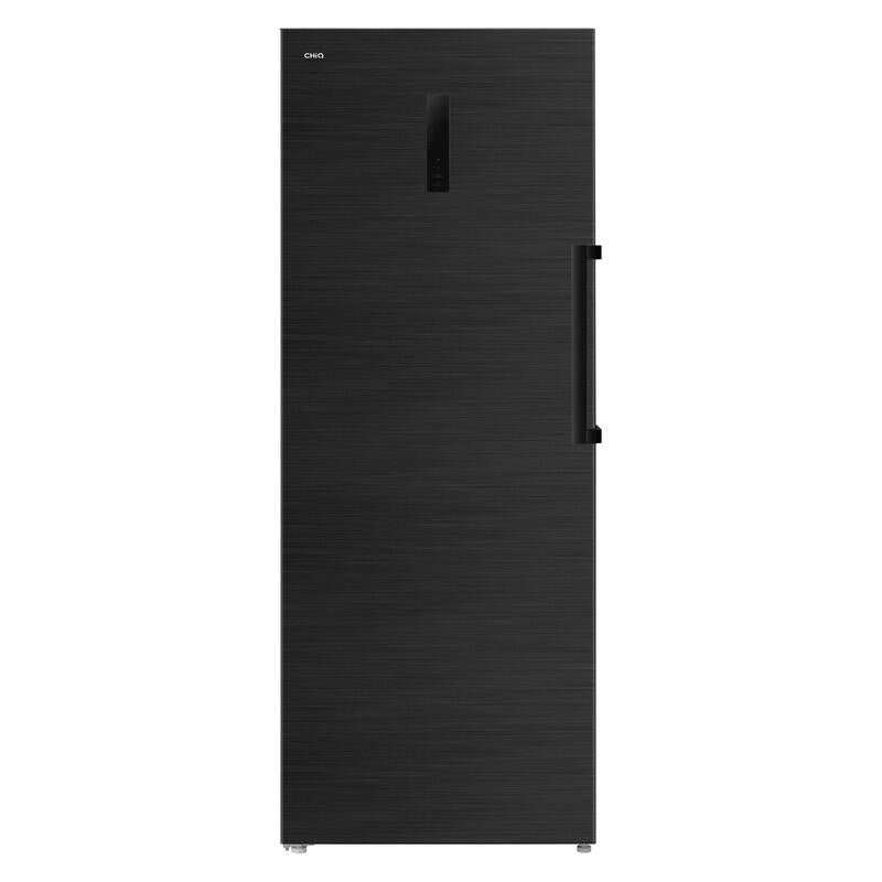 CHiQ 380L Hybrid Frost Free Freezer - Black Steel (Left Hinge)