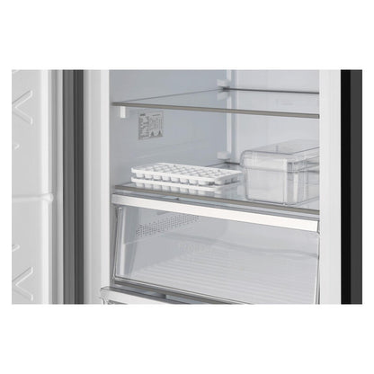 CHiQ 380L Hybrid Frost Free Freezer - Black Steel (Left Hinge)