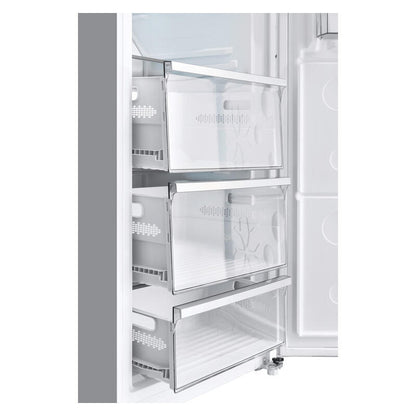 CHiQ 380L Hybrid Upright Fridge or Freezer - White