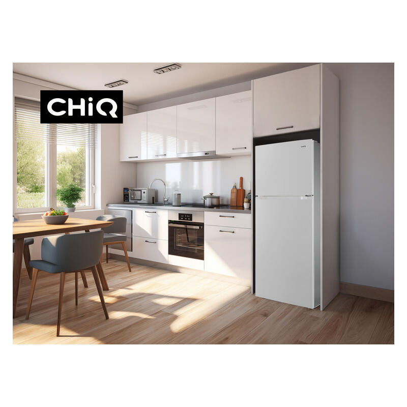 CHiQ 410L Top Mounted Fridge - White