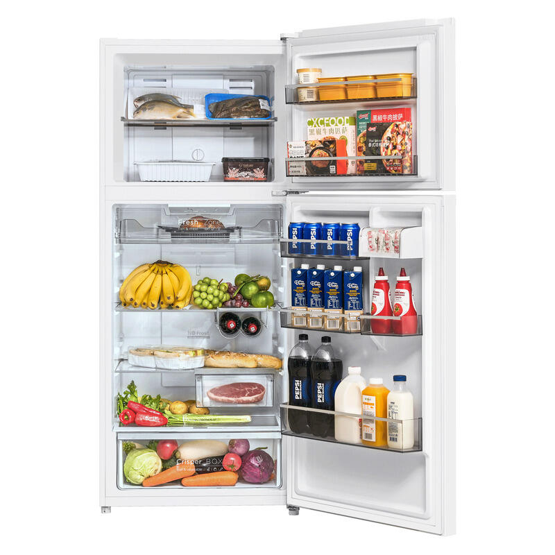 CHiQ 410L Top Mounted Fridge - White