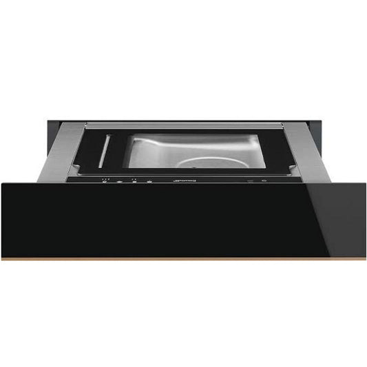 Smeg 15cm Built-In Sous Vide & Vacuum Drawer - Black/Copper (Dolce Stil Novo)