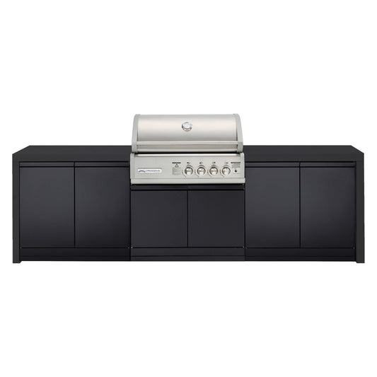 Crossray Premium 4B Outdoor Kitchens - Black