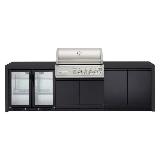 Crossray Premium 4B Outdoor Kitchens - Black
