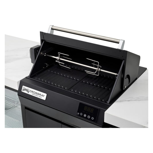 Crossray Rotisserie Kit for eXtreme Electric BBQ