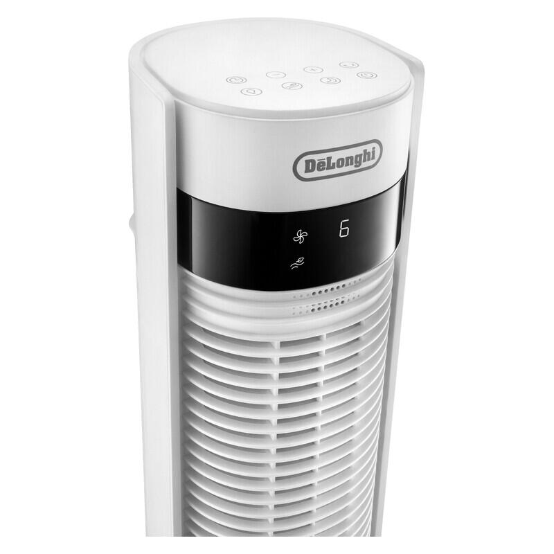 DeLonghi 110cm Oscillating Tower Fan - White